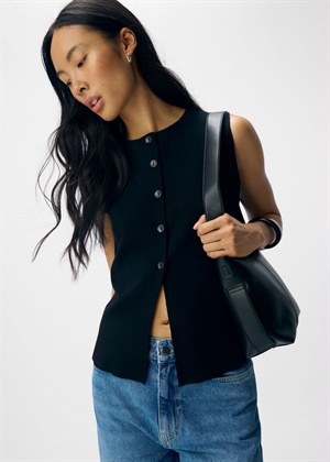 Reynard strik vest Sort Object 